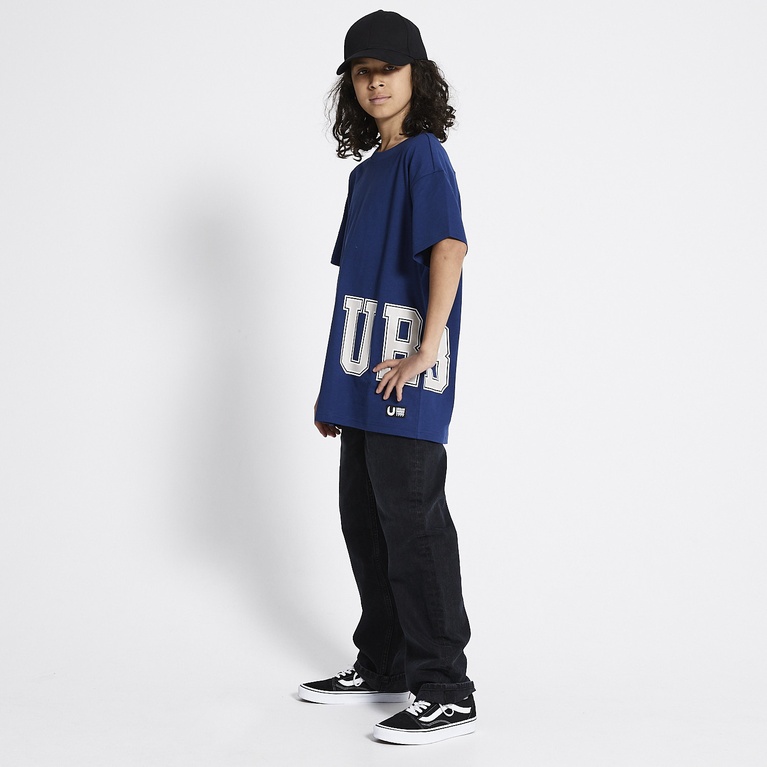 Printed tee "Wilson" Dark Blue